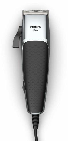 PHILIPS Tagliacapelli Philips Pro Clipper Series 5000 (HC5100/15) a rete acciaio inox 